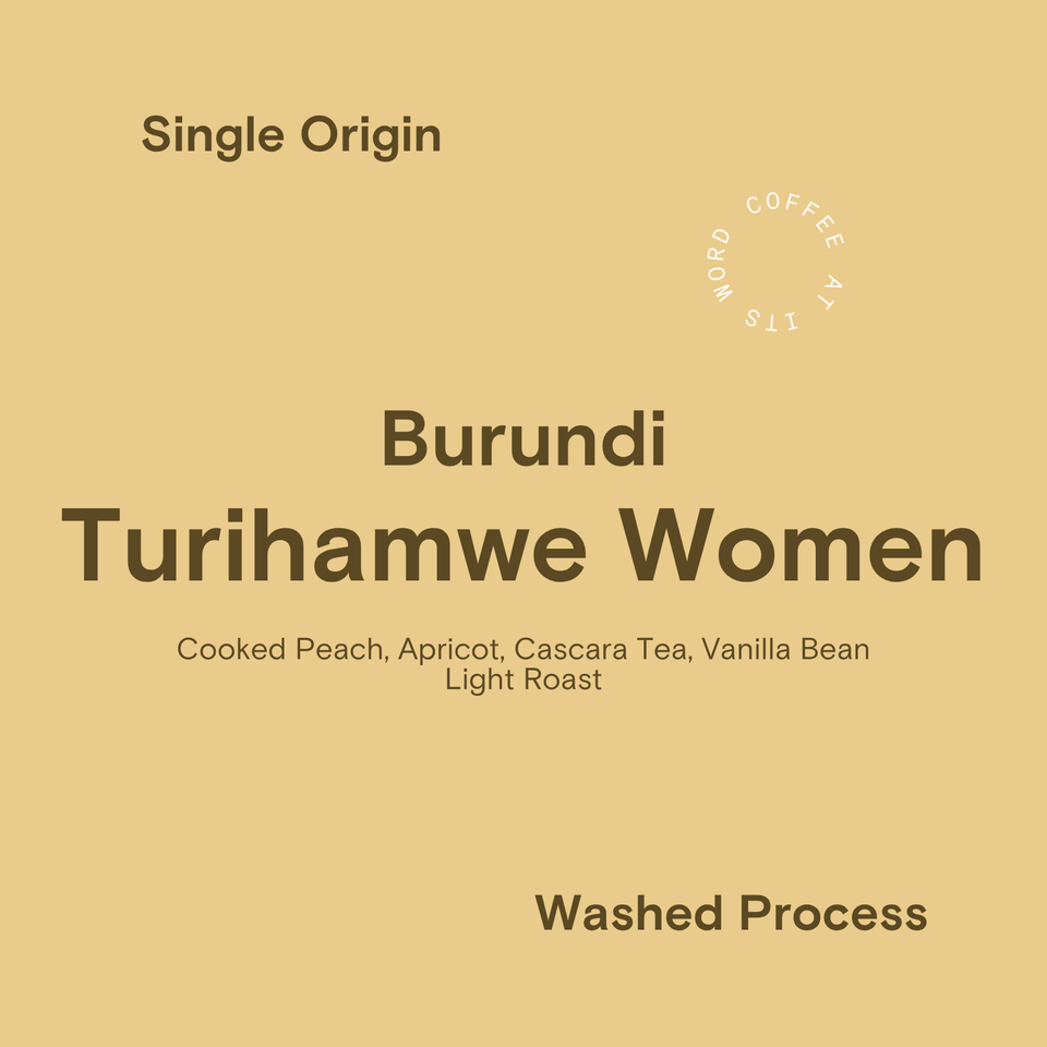Burundi - Turihamwe Washed