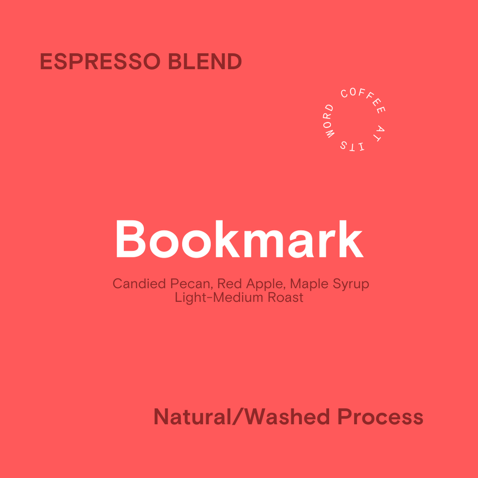 BOOKMARK: Espresso Blend